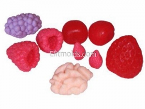 Berries 3D silicone mold
