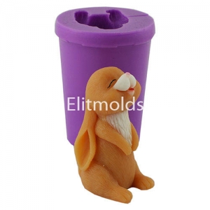 Happy bunny 3D 58 g Silicone mold