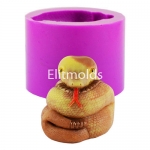 Змея Мудрость 96 г 3D силиконовая форма