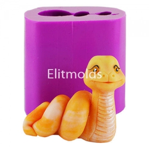 Snake of Happiness 81 g 3D silicone mold